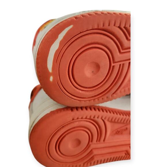 Nike Air Force 1 Year of The Tiger White Sneaker Shoe Youth 5 or Women 6.5 - Picture 10 of 12